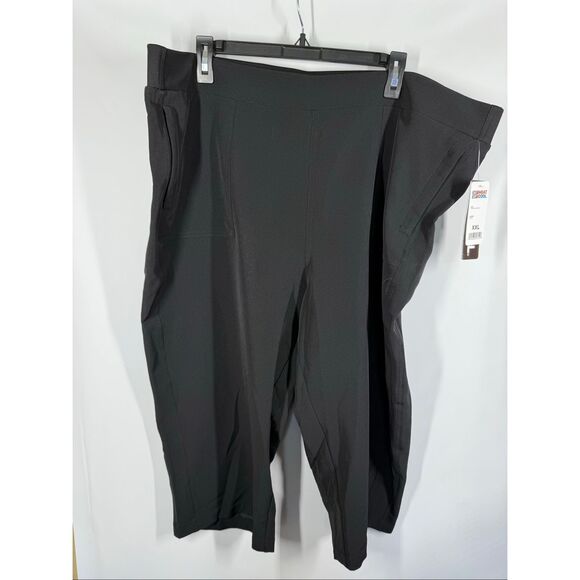 32 Degrees Cool Women’s capri pant black size XXL NWT - Picture 1 of 6